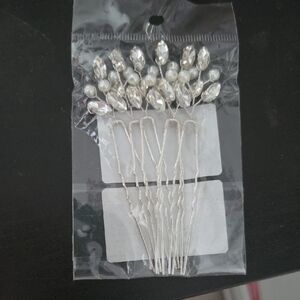 Elegant Silver Hair Pins